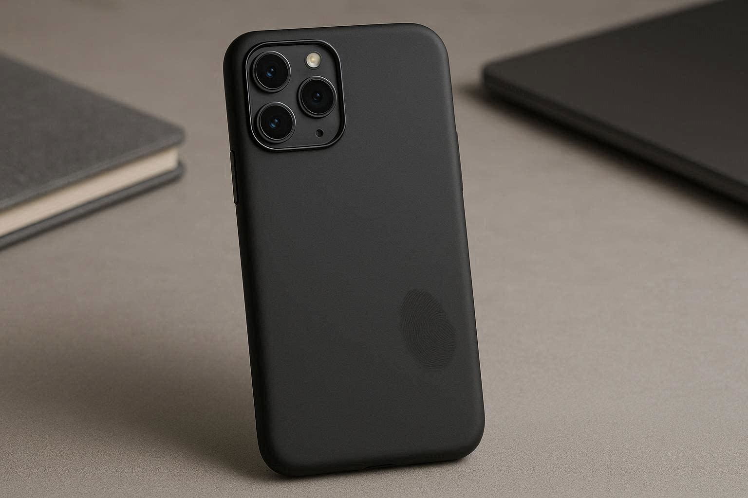 Matte Finish Slim Fit Phone Case For Modern Professional Look And Anti Fingerprint Surface Grip - Image 1