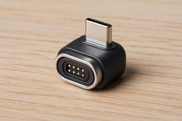 22 Mini Type-C Magnetic Charging Adapter For Easy One Hand Connection And Port Protection Gear