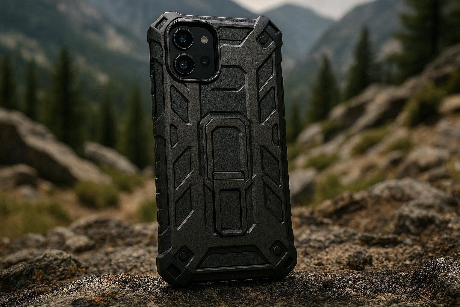 Heavy Duty Rugged Armor Phone Case For Ultimate Drop Protection And Professional Outdoor Adventure - Image 1