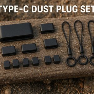 20 Type-C Dust Plug Set For Protecting Charging Ports From Dust And Debris In Outdoor Environments