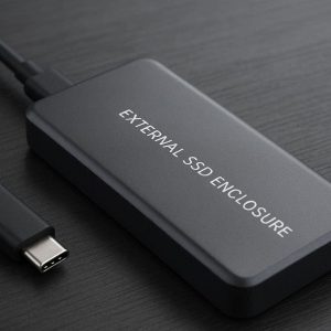 25 Type-C External SSD Enclosure For Fast Data Storage And High Speed Professional Mobile Work