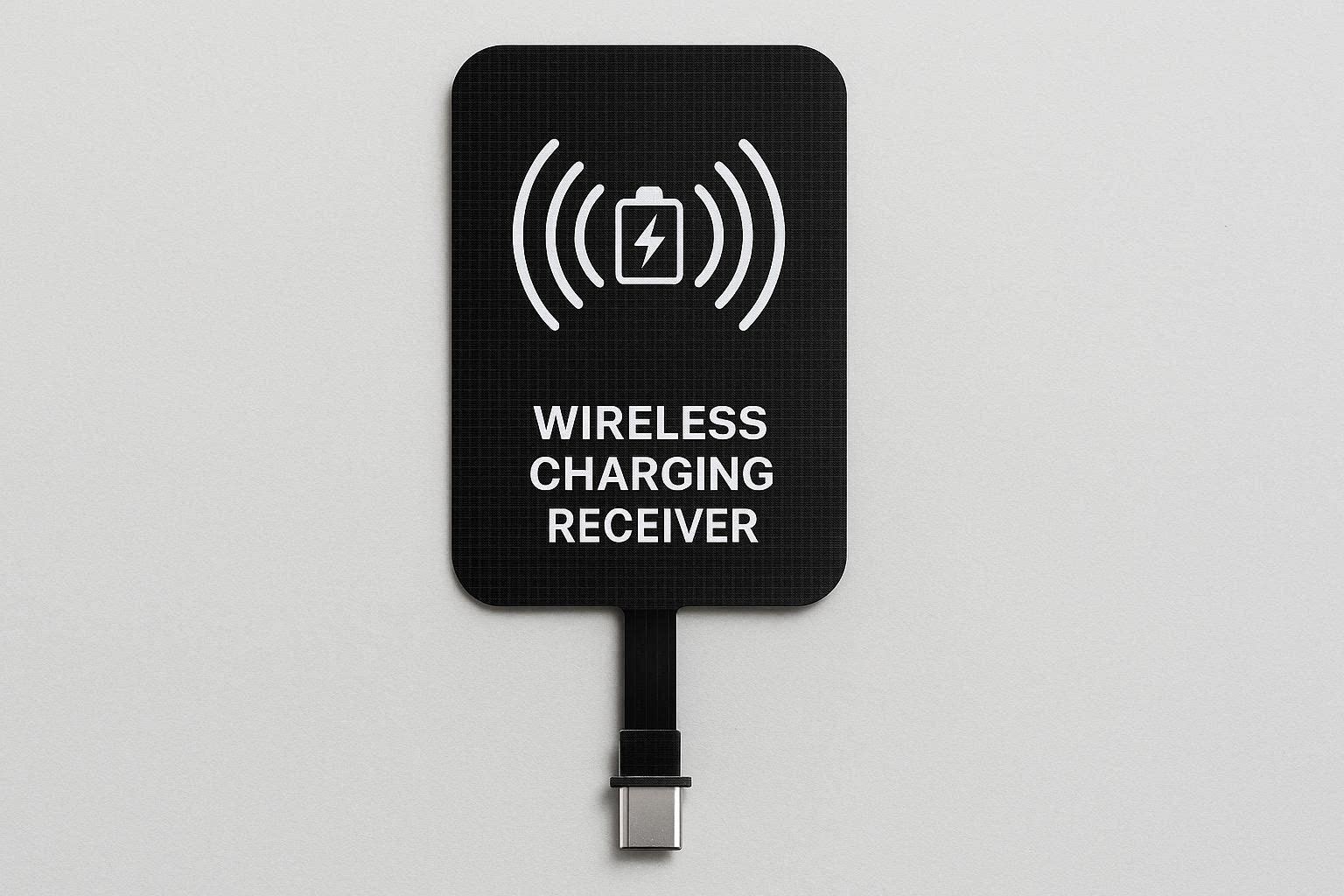 Type-C Wireless Charging Receiver For Upgrading Non Wireless Smartphones To Modern Charging - Image 1